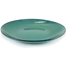 Serax Sekély tányér, Serax Aqua, 28,5 cm, türkiz tányér és evőeszköz