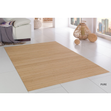 Serena Bambusz szőnyeg szegély nélkül 80x240 cm natúr felület lakástextília