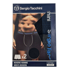 Sergio Tacchini Férfi Boxeralsó - Pamut - XXL - 2 db férfi alsó