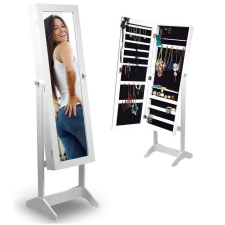 Sersimo 147 cm magas tükrös ékszertartó szekrény bútor