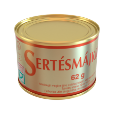 Sertésmájkrém 62 g alapvető élelmiszer