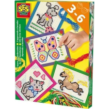 SES Creative I learn to embroider (326099) kreatív és készségfejlesztő
