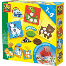 SES Creative My First Sensory mosaic cards (447776) puzzle, kirakós