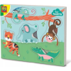 SES Creative Tiny Talents Touch and feel animal puzzle Keretes puzzle 5 db Állatok ( )