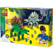 SES Creative Wooden dino glow in the dark (447784) kreatív és készségfejlesztő