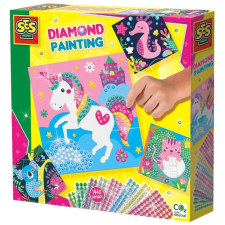 SES Gyémántfestés - Boldog állatok  Ajánlott 3-6 éves korig lányoknak (78706) kreatív és készségfejlesztő