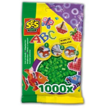  SES: Vasalható gyöngy 1000 darabos - zöld kreatív és készségfejlesztő