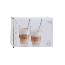  Set 4 piese pentru Latte Macchiato,Excellent konyhai eszköz