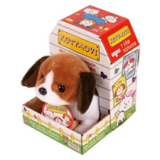 Sétáló Beagle kutyus - 20 cm plüssfigura