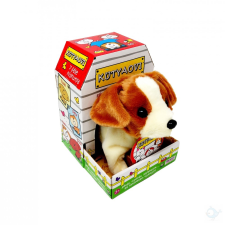  Sétáló Jack Russel terrier kutyus - 20 cm plüssfigura