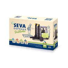 Seva magasemelő targonca játék barkácsolás, építés