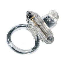 Seven Creations Cockring Rabbit vibrációs péniszgyűrű (áttetsző) péniszgyűrű