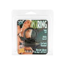 Seven Creations Mini Vibrating Cockring Black péniszgyűrű