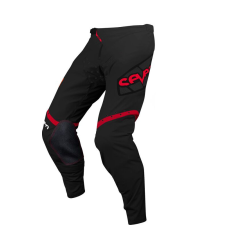  Seven zero institution nadrág - fekete motoros nadrág