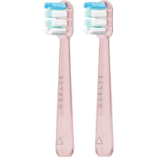 SEYSSO Junior Szónikus fogkefe Pótfej - Pink (2db) (JUNIOR PINK 2SZT) pótfej, penge