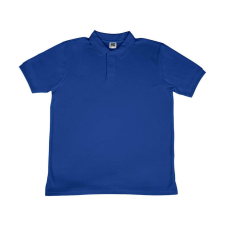 Sg Férfi galléros póló rövid ujjú SG Poly Cotton Polo - 5XL, Király kék férfi póló