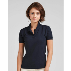 Sg Női rövid ujjú galléros póló SG Ladies' Poly Cotton Polo XS, Sötétkék (navy)