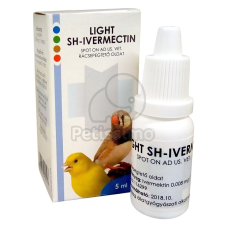 Sh Sh-Ivermectin Light Spot On 5 ml élősködő elleni készítmény kutyáknak
