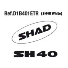 SHAD SH40 2011 matricák egyéb motorkerékpár alkatrész