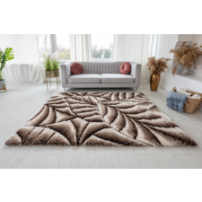 Shaggy szőnyeg California 3D 502 (Beige) 80x150cm Bézs lakástextília