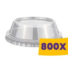  Shaker pohár tető - Kúpos, lyuk nélkül PET 95mm (Karton - 800 db) papírárú, csomagoló és tárolóeszköz
