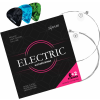 Shaman Elektromos Húrok Elektromos Gitárhoz  2 Póthúrral És 3 Pengetővel Együtt