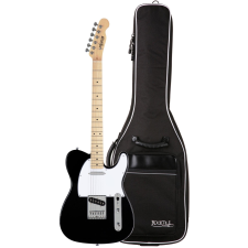 Shaman Element Series Tcx-100B Elektromos Gitár Fekete Gigbag Szett gitár és basszusgitár