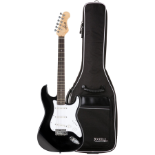 Shaman Element sorozat Stx-100B Elektromos Gitár Fekete Gigbag Szettel gitár és basszusgitár