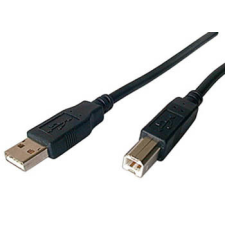Sharkoon 4044951015245 USB 2.0 0,5 M USB A USB B Fekete kábel és adapter
