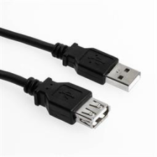 Sharkoon 4044951015405 USB 2.0 1 M USB A Fekete kábel és adapter
