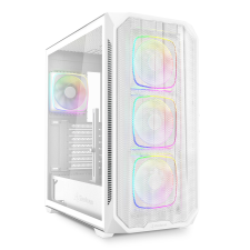 Sharkoon AK5M RGB Midi Tower Fehér számítógép ház