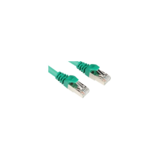 Sharkoon hálózati kábel RJ45 CAT.6 SFTP - zöld - 1,5m (4044951017836) (4044951017836) kábel és adapter