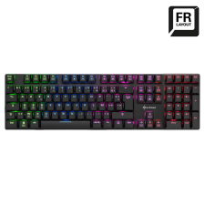 Sharkoon PureWriter RGB (Kailh Red) Mechanikus USB Gaming Billentyűzet FR - Fekete (4044951027897) billentyűzet