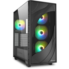 Sharkoon REBEL C80G RGB ATX PC CASE (4044951041152) számítógép ház
