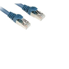 Sharkoon S/FTP CAT7a Patch kábel 1m Kék (4044951029617) kábel és adapter