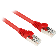 Sharkoon S/FTP CAT7a Patch kábel 2m Piros (4044951029488) kábel és adapter