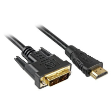Sharkoon Sharkoon HDMI DVI-D Átalakító Fekete 3m 4044951015221 (4044951015221) kábel és adapter