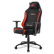 Sharkoon Skiller SGS20 Fabric gaming szék fekete-piros (4044951035038) (4044951035038) - Gamer Szék forgószék