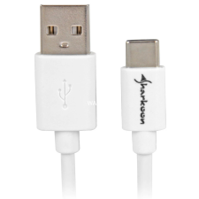 Sharkoon USB 2.0 Type C Átalakító Fehér 1m 4044951021659 kábel és adapter