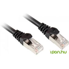 Sharkoon UTP Összekötő Fekete 2m 4044951014996 kábel és adapter