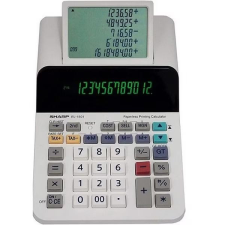  Sharp EL1501 Segédkijelzős Asztali számológép White számológép