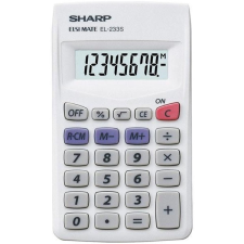 Sharp EL233S alapműveletes zsebszámológép számológép