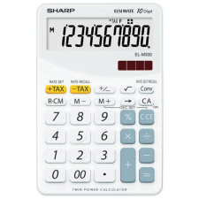 Sharp elm332bwh napelemes asztali számológép elm-332bwh számológép
