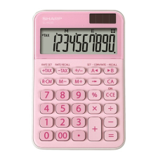 Sharp ELM-335B-PK napelemes asztali számológép számológép
