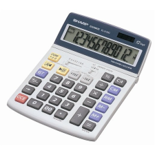 Sharp Számológép, asztali, 12 számjegy, SHARP "EL-2125C" számológép