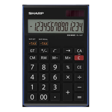 Sharp Számológép asztali SHARP EL-145TBL 14 digit számológép