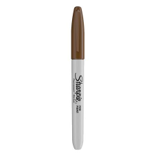 Sharpie Alkoholos marker, 1 mm, kúpos, "Fine Point", barna (SR0811040) (SR0811040) filctoll, marker