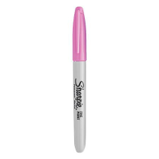 Sharpie Alkoholos marker, 1 mm, kúpos, SHARPIE Fine Point, pasztellrózsa (SR0811070) filctoll, marker