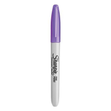 Sharpie Alkoholos marker, 1 mm, kúpos, SHARPIE Fine Point, viola (SR0810990) filctoll, marker