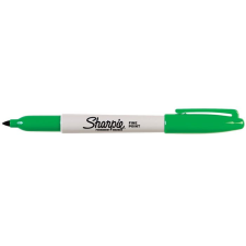 Sharpie Alkoholos marker, 1 mm, kúpos, sharpie &quot;fine point&quot;, zöld s0810960 filctoll, marker